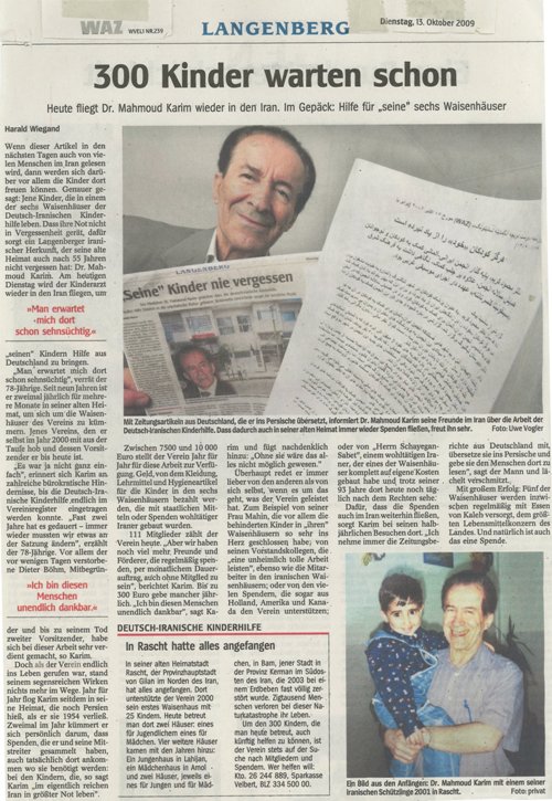 Verein Deutsch-Iranische Kinderhilfe e.V.